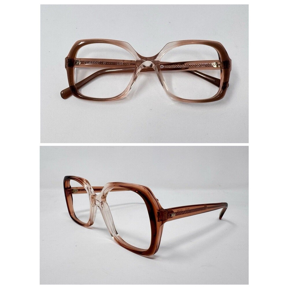 Vintage American Optical AO702 Classic II Eyeglass Frames 52-18-135 USA NOS